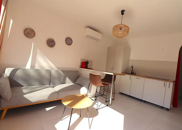 Le Finosello - T2 Cosy Sur Avec Clim, Wifi&parking - Proche Port&aéroport *